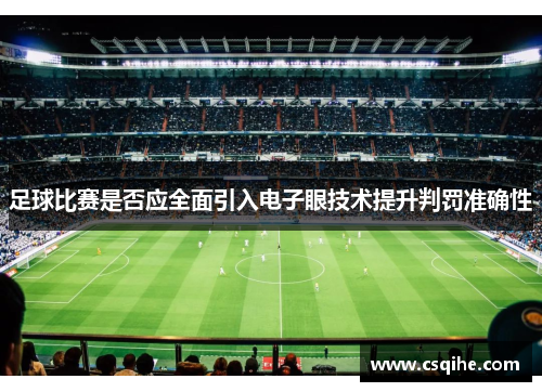 足球比赛是否应全面引入电子眼技术提升判罚准确性